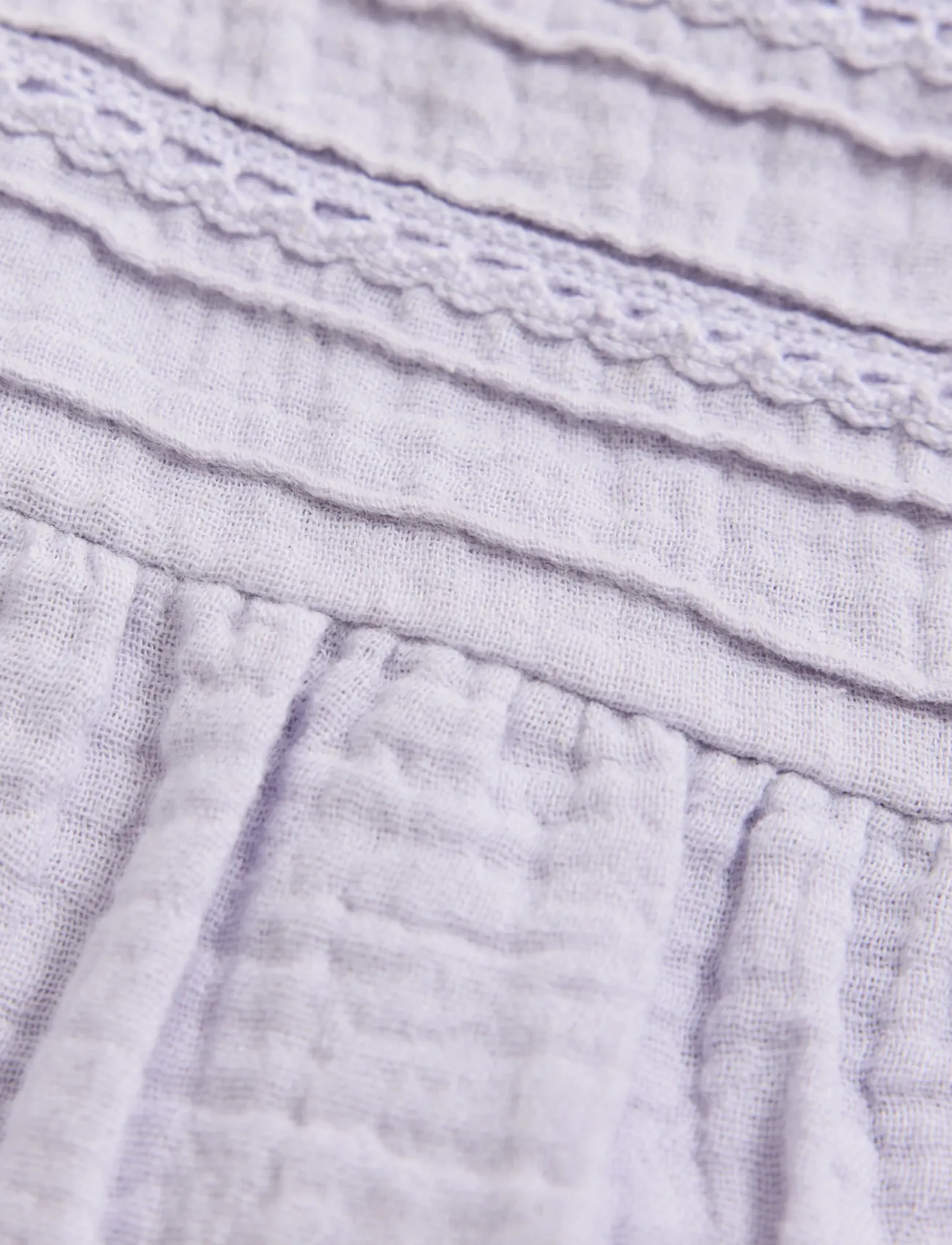 En Fant - Dress SS Muslin - Ærmeløse babykjoler - purple heather - 2