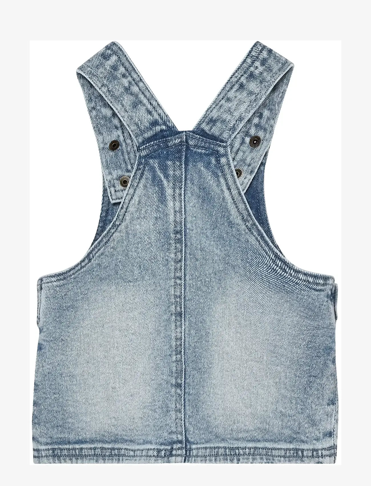 En Fant - Dress Denim - latzkleid - light blue denim - 1