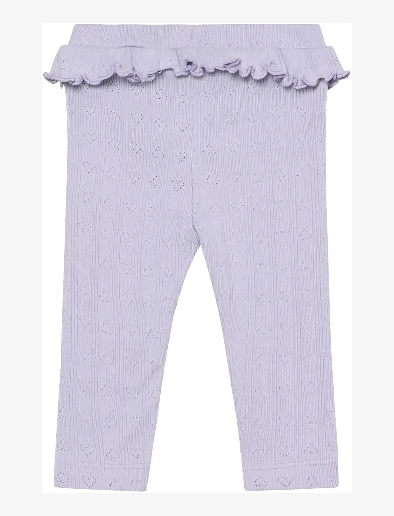 En Fant - Leggings Pointelle - leggings - purple heather - 1