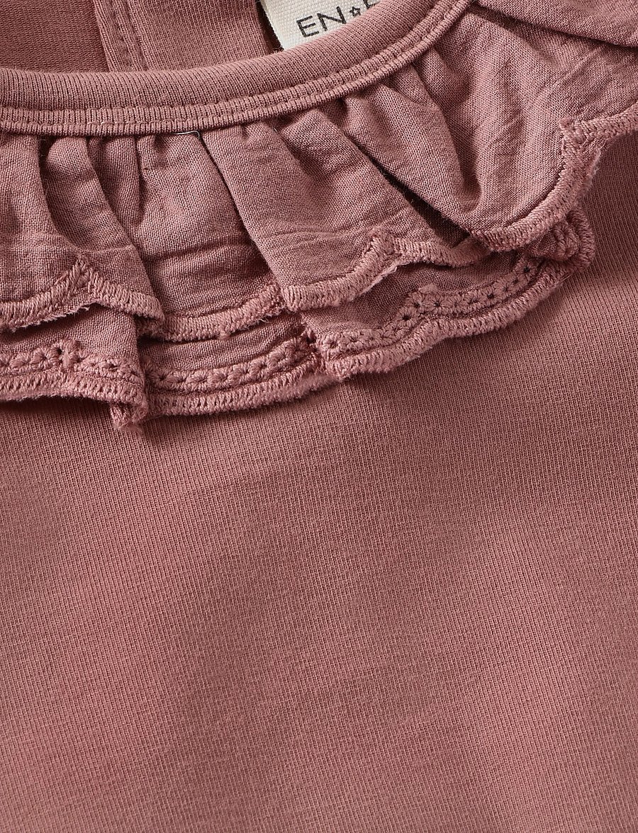 En Fant - Body LS Collar - langärmelige bodys - burlwood - 2