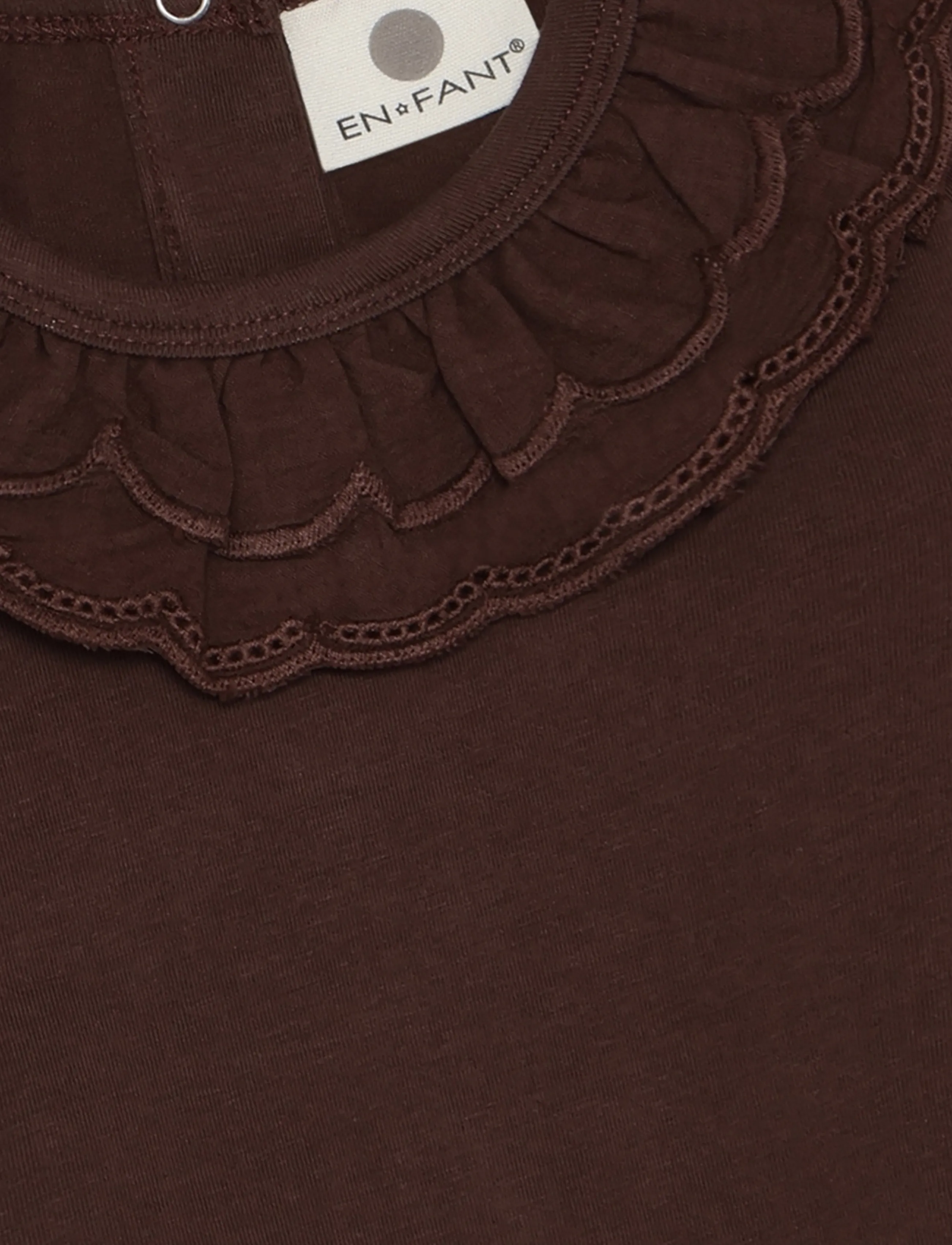 En Fant - Body LS Collar - die niedrigsten preise - deep mahogany - 2