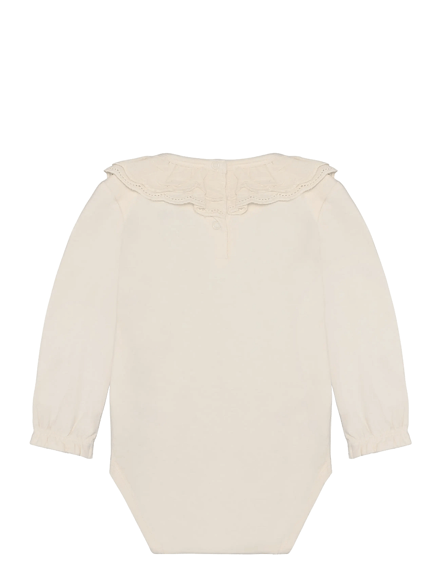 En Fant - Body LS Collar - langärmelige bodys - pearled ivory - 1