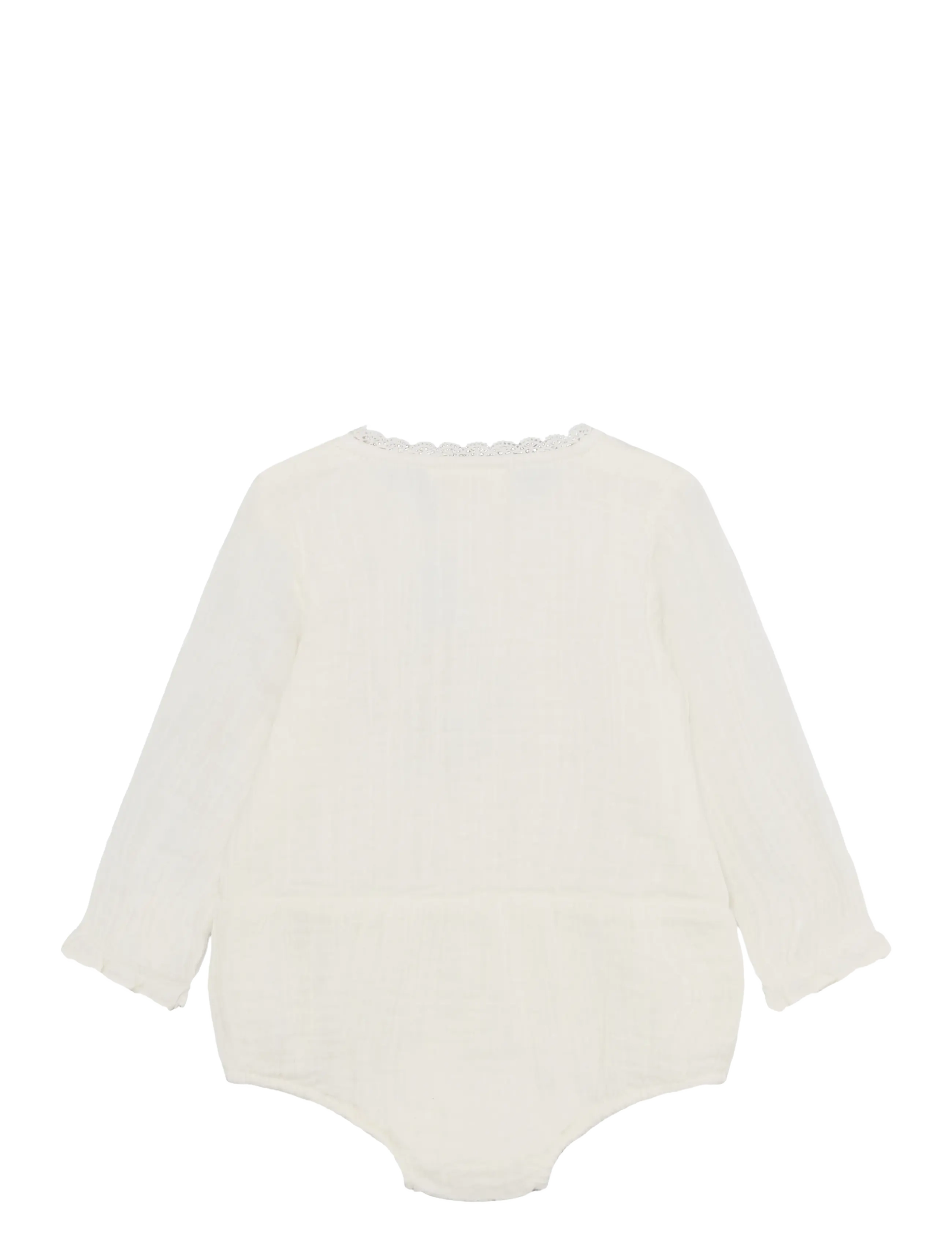 En Fant - Romper Woven - langärmelige bodys - pearled ivory - 1