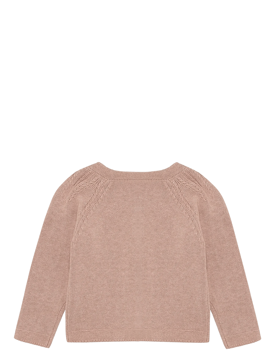 En Fant - Cardigan Knit - cardigans - adobe rose - 1
