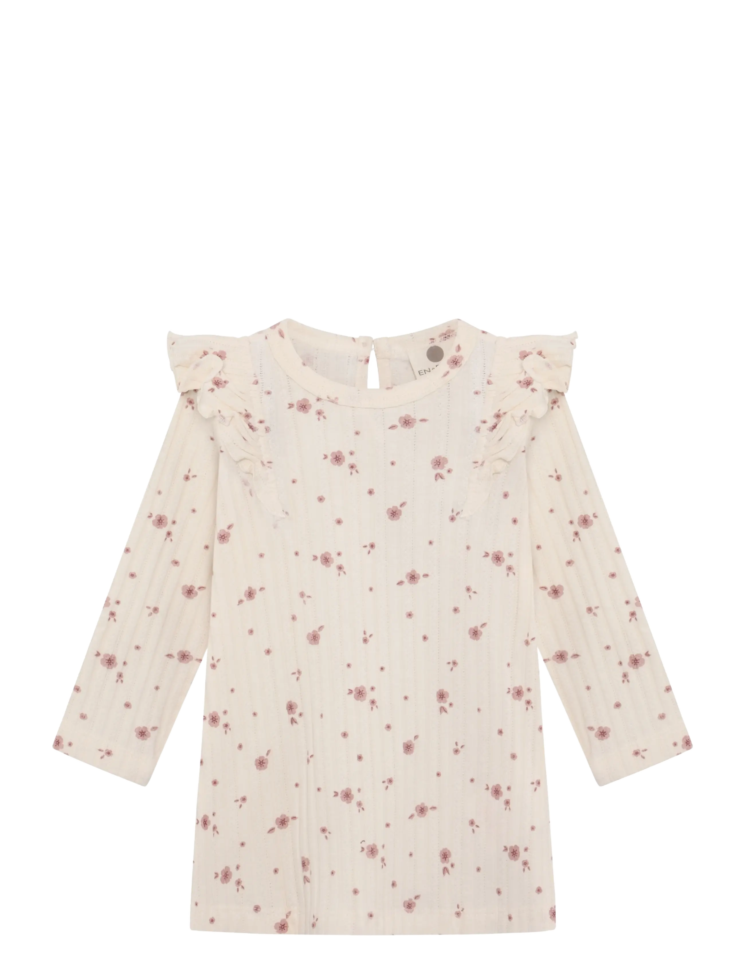 En Fant Dress LS - Kleidung - PEARLED IVORY / cream