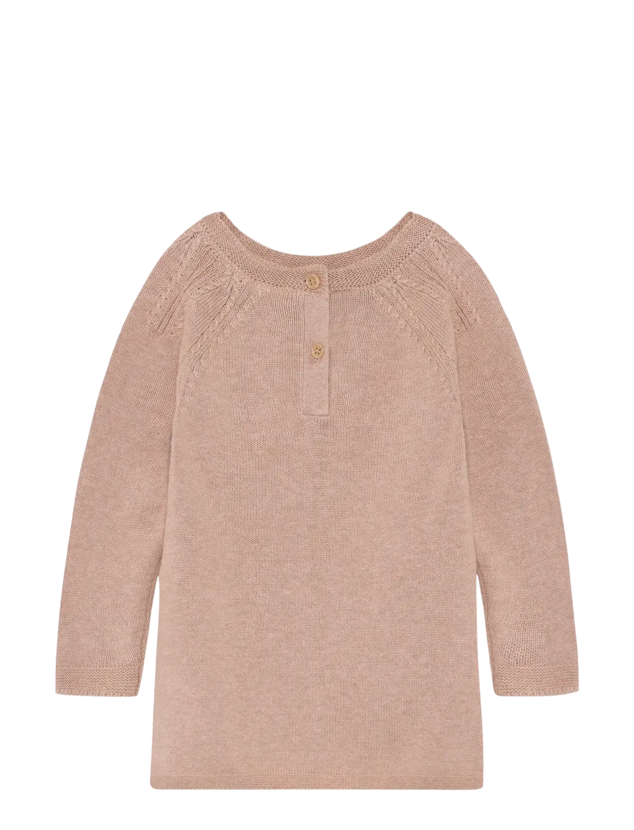 En Fant Dress Knit - Klänningar & Kjolar - ADOBE ROSE / pink/rose