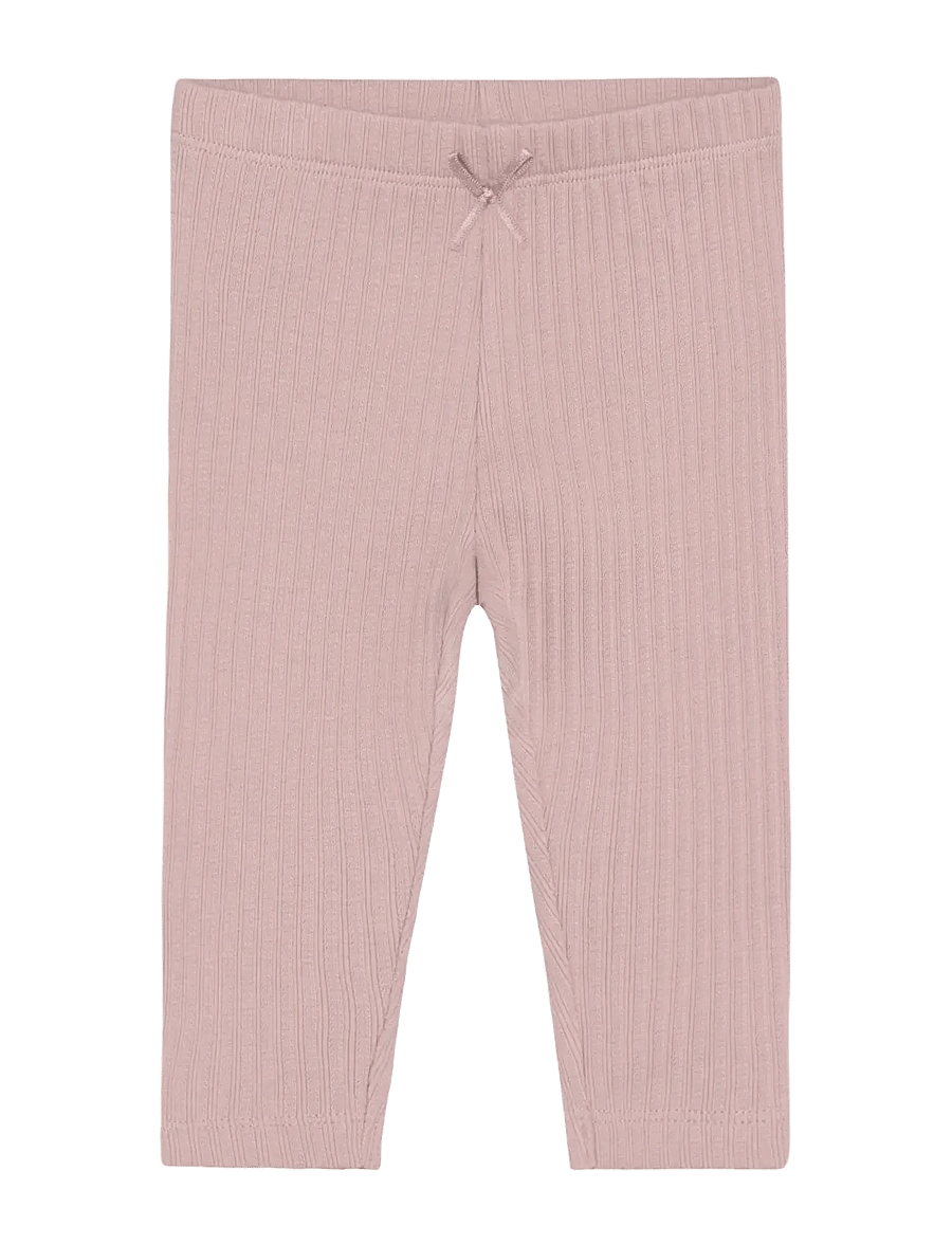 En Fant - Leggings Pointelle - leggings - adobe rose - 0