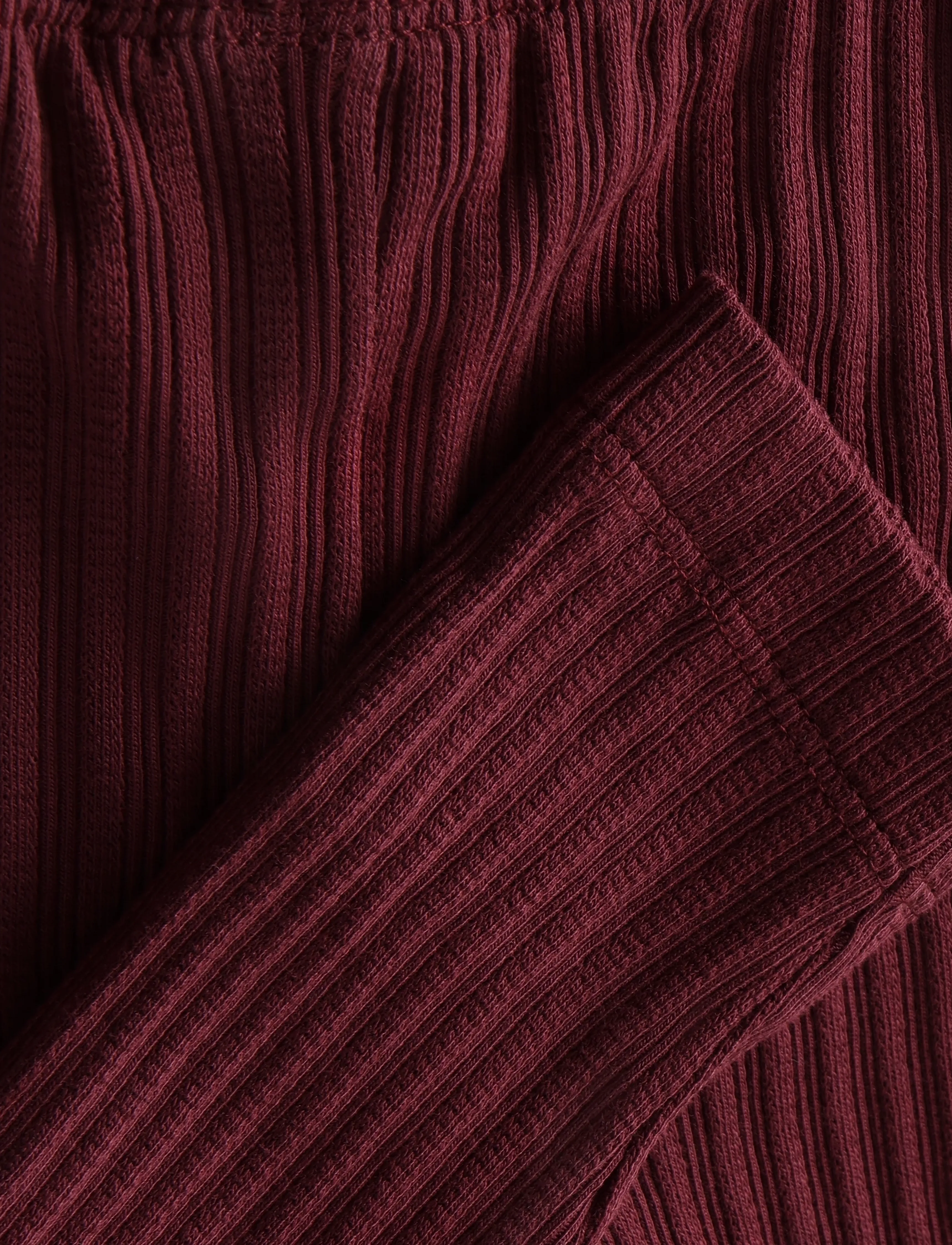 En Fant - Leggings Pointelle - leggings - burgundy - 2