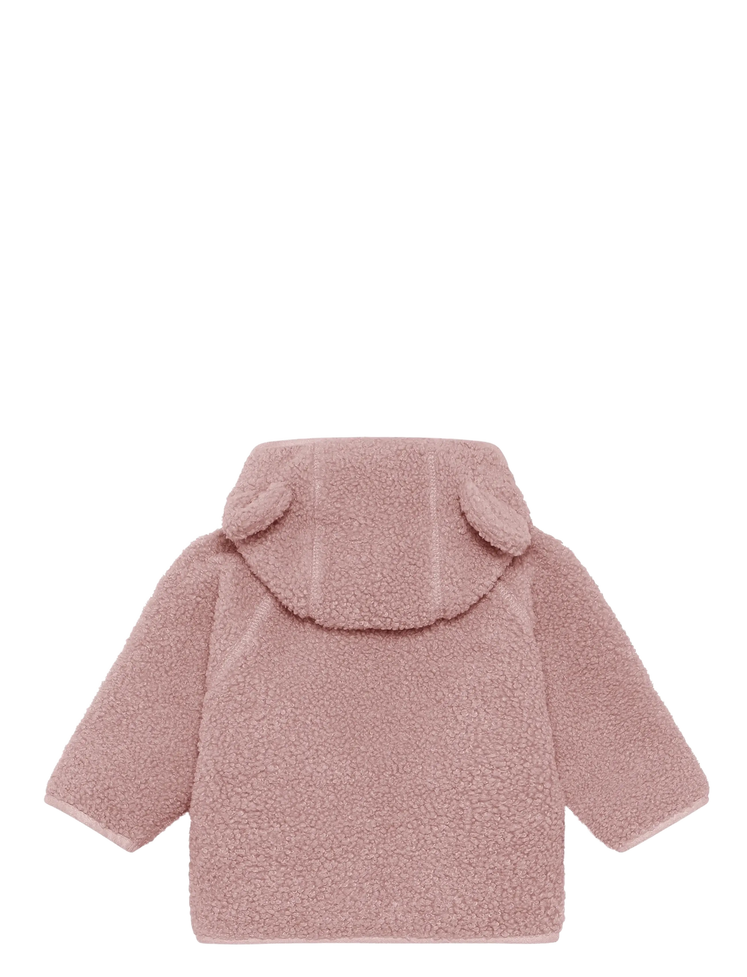 En Fant - Jacket Teddy - fleecejakker - adobe rose - 2