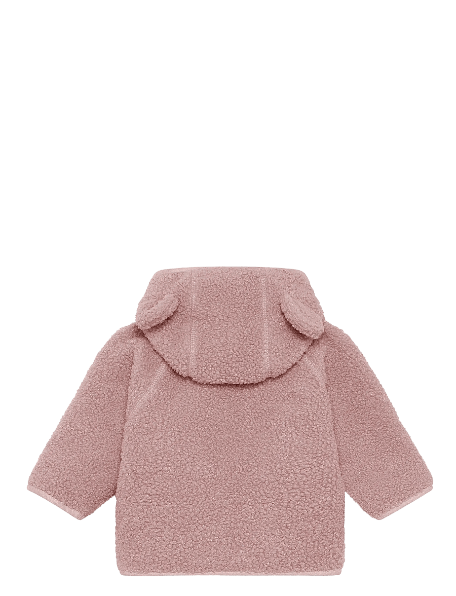 En Fant - Jacket Teddy - fleecejakker - adobe rose - 2