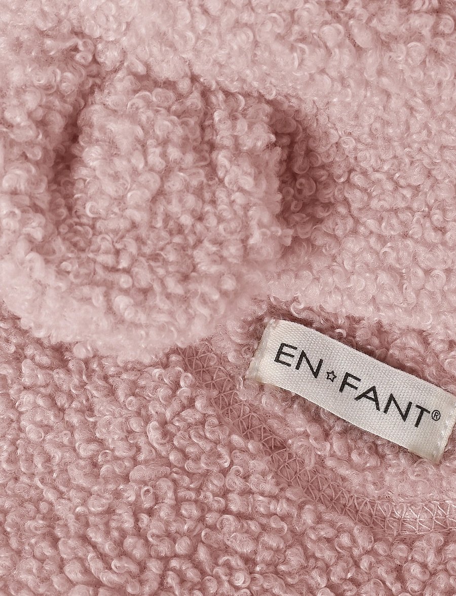 En Fant - Jacket Teddy - fleecejakker - adobe rose - 4
