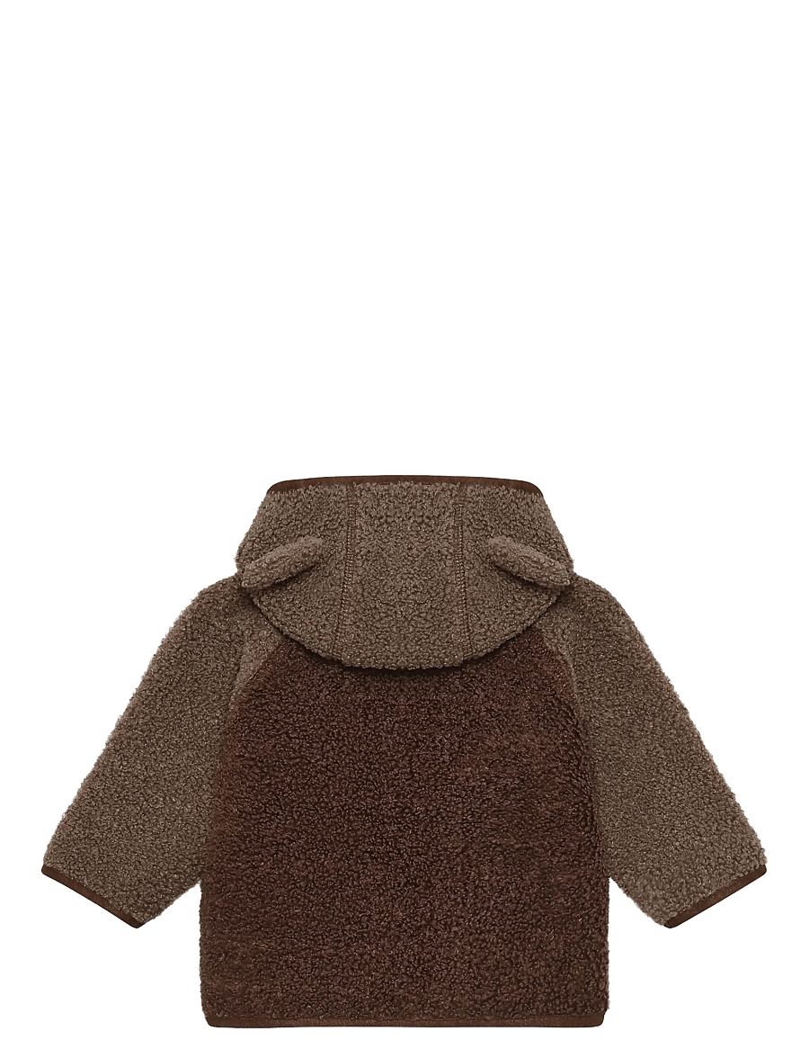 En Fant - Jacket Teddy - fleecejakker - chestnut - 1