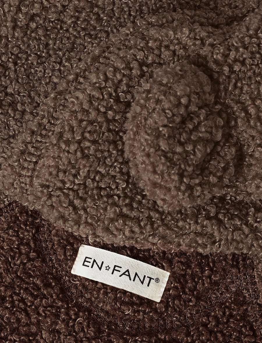 En Fant - Jacket Teddy - fleecejakker - chestnut - 3