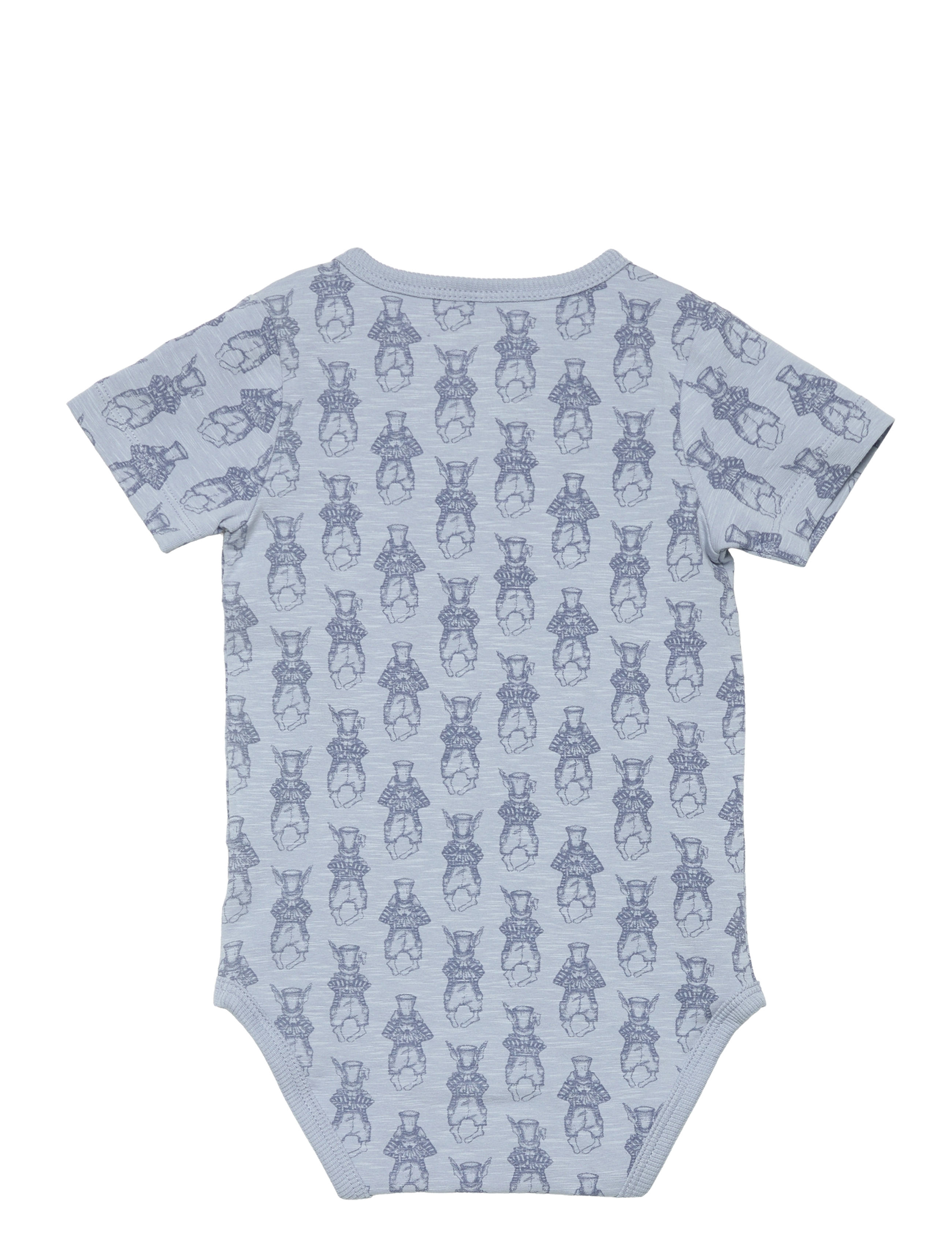 En Fant - Body SS AOP - dusty blue - 1