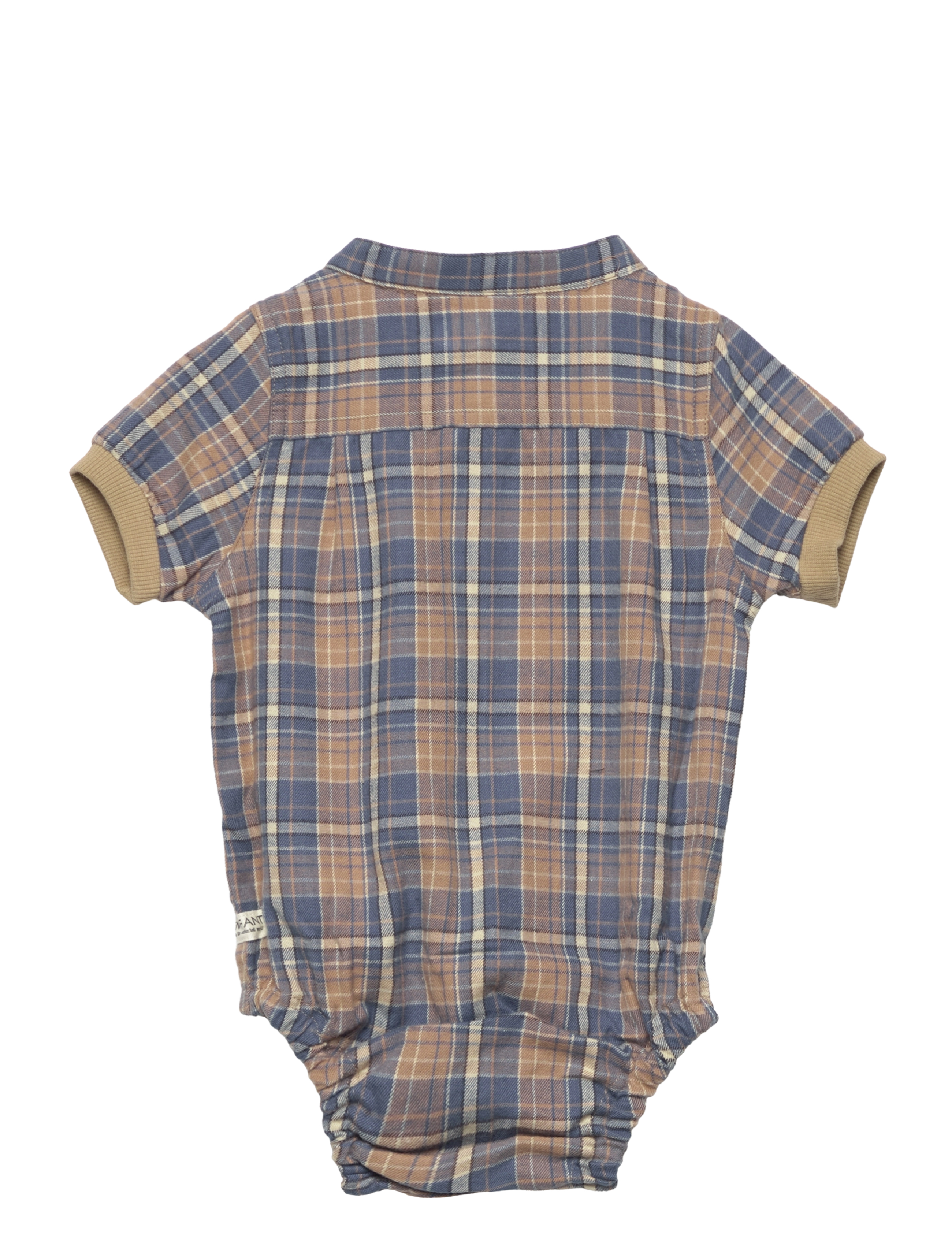 En Fant - Body Shirt SS Check - affogat - 1
