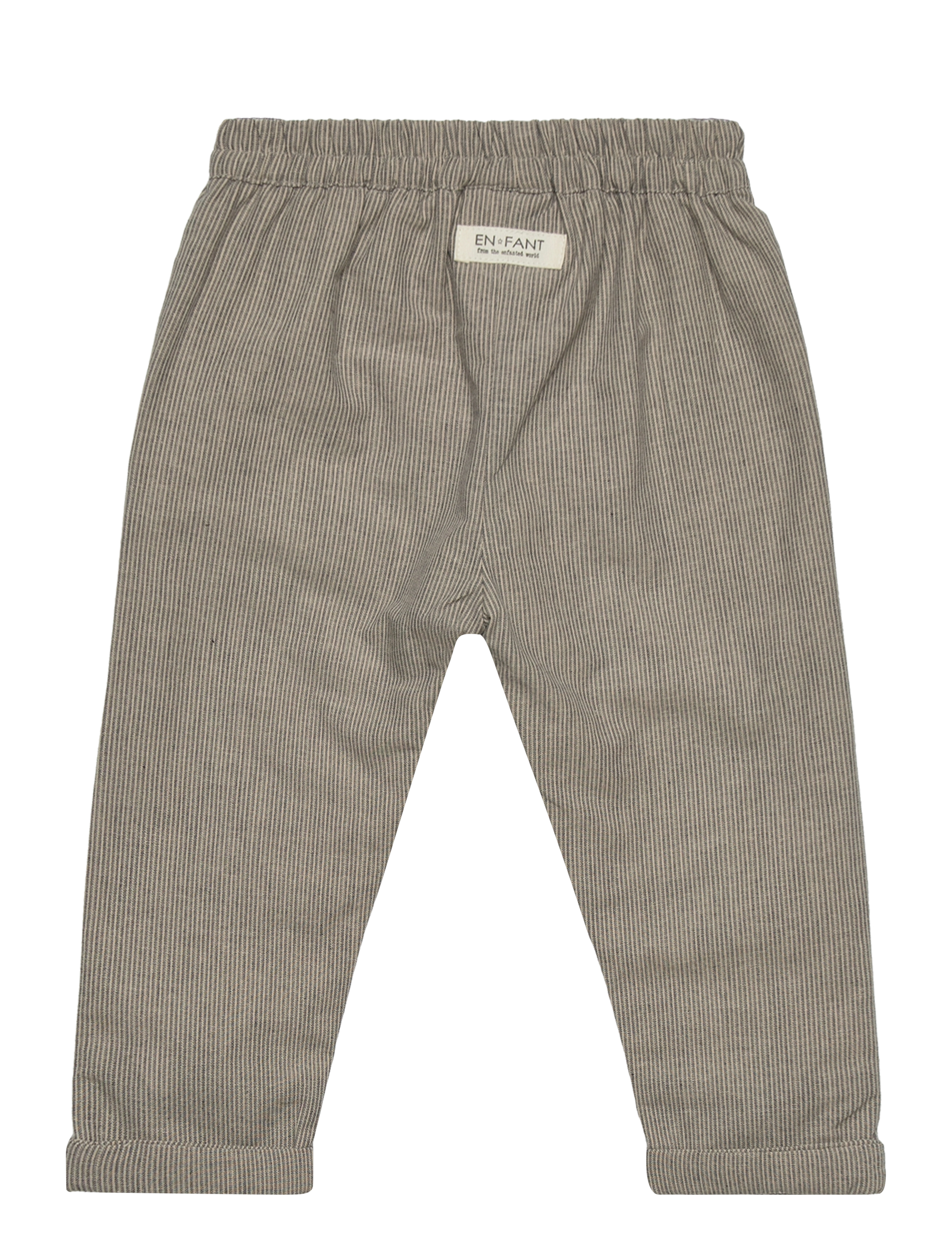 En Fant - Pants Woven Stripe - india ink - 1