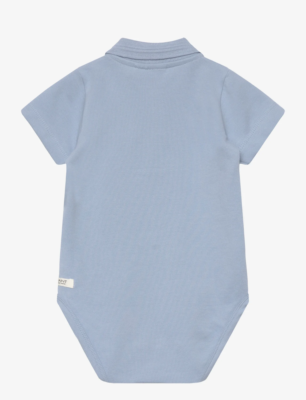 En Fant - Body SS Polo - zemākās cenas - dusty blue - 1