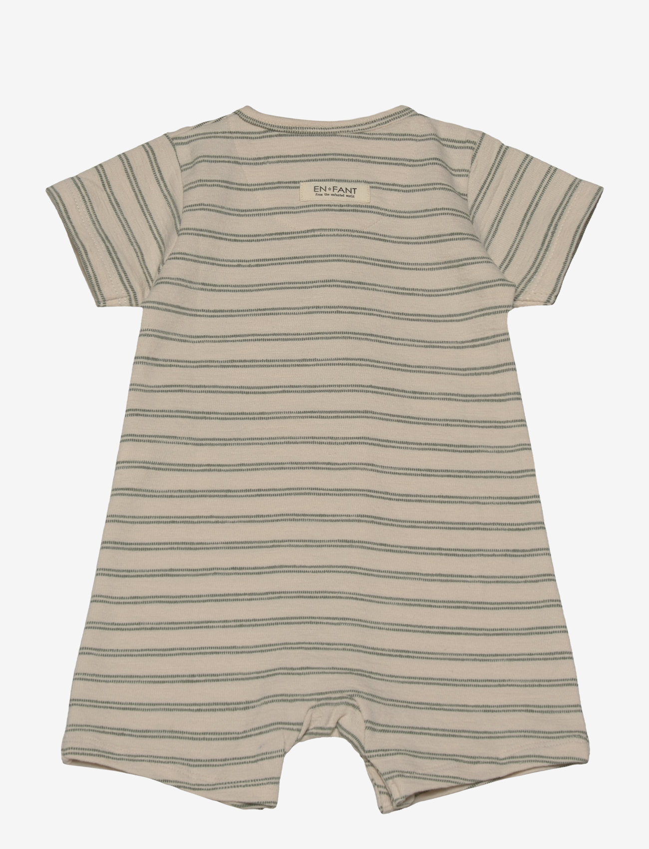 En Fant - Playsuit SS Stripes - sea spray - 1