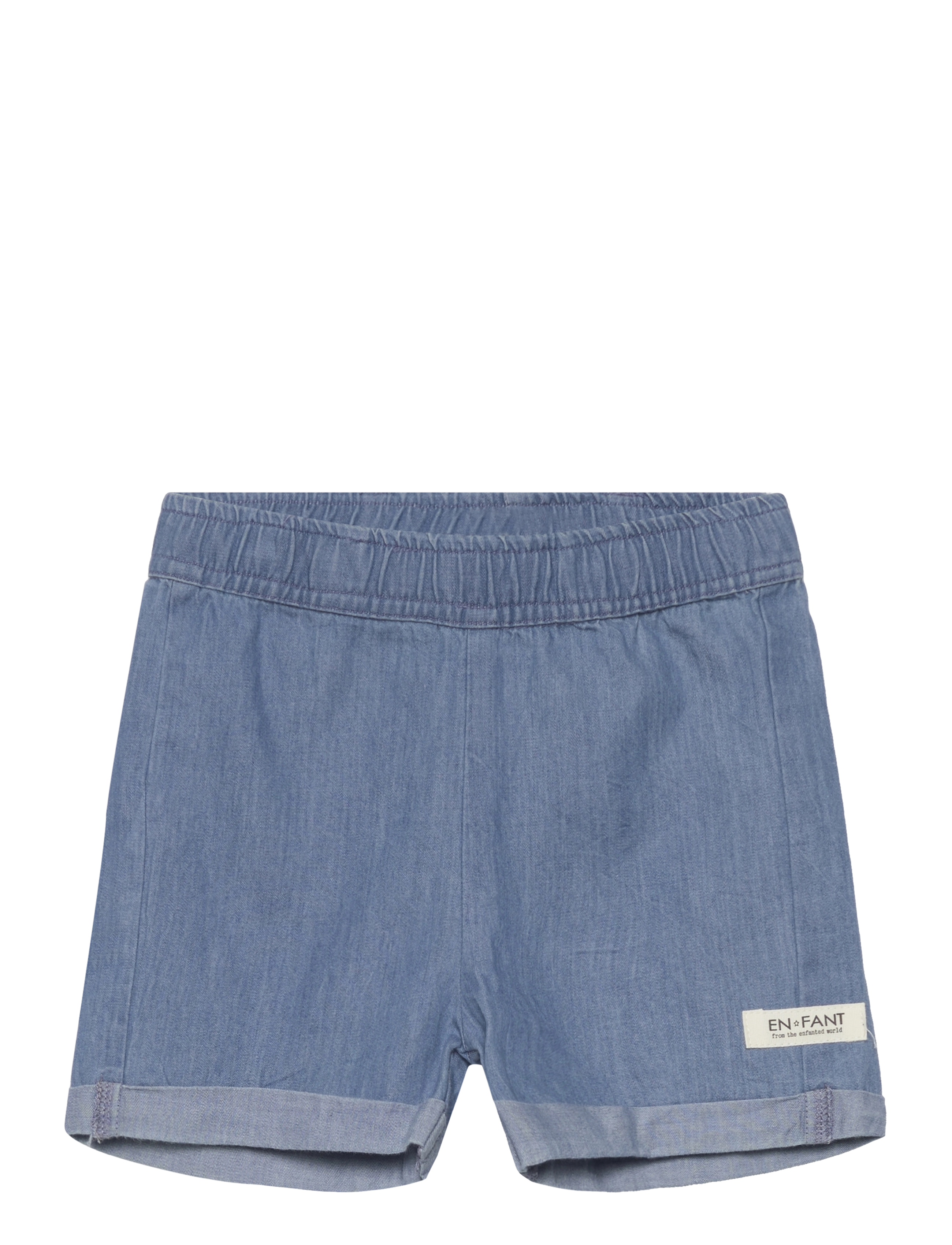 Shorts Chambray - BLUE DENIM