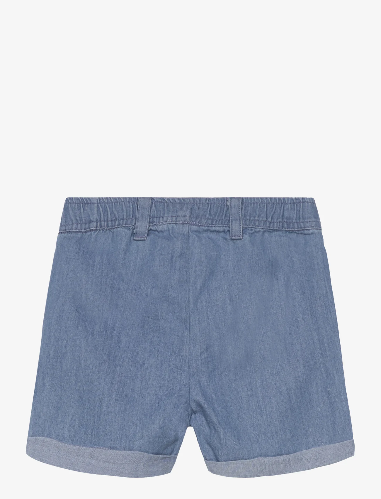 En Fant - Shorts Chambray - sweat shorts - blue denim - 1