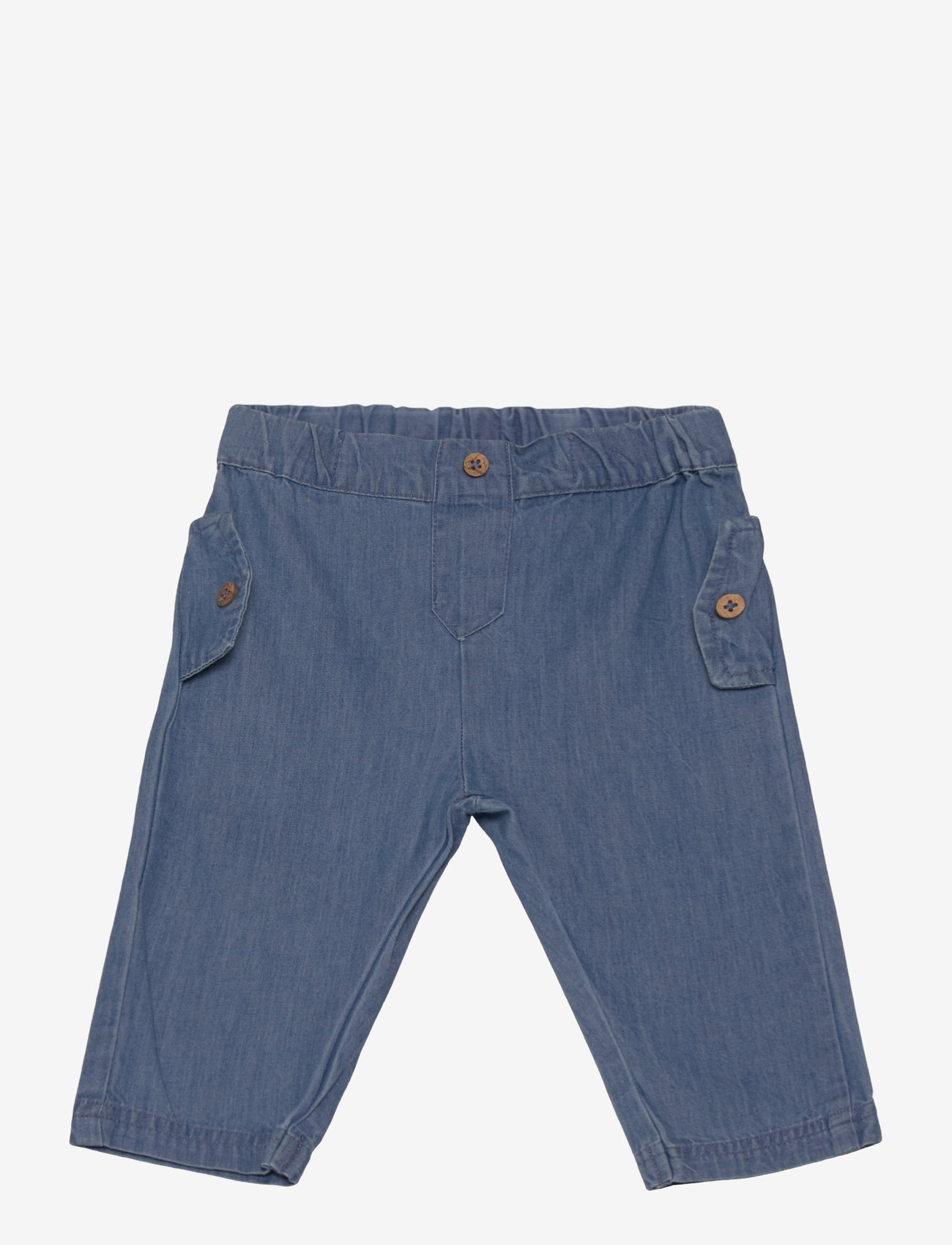 En Fant - Pants Chambray - blue denim - 0