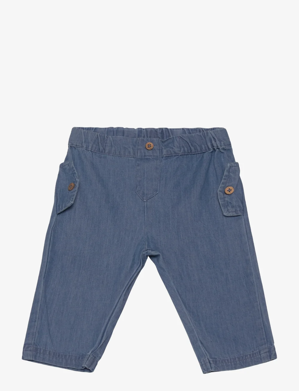 En Fant - Pants Chambray - babyhosen - blue denim - 0
