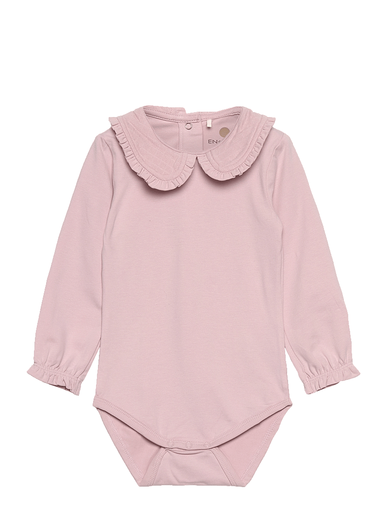 En Fant - Body LS Collar - long-sleeved bodies - burnished lilac - 0