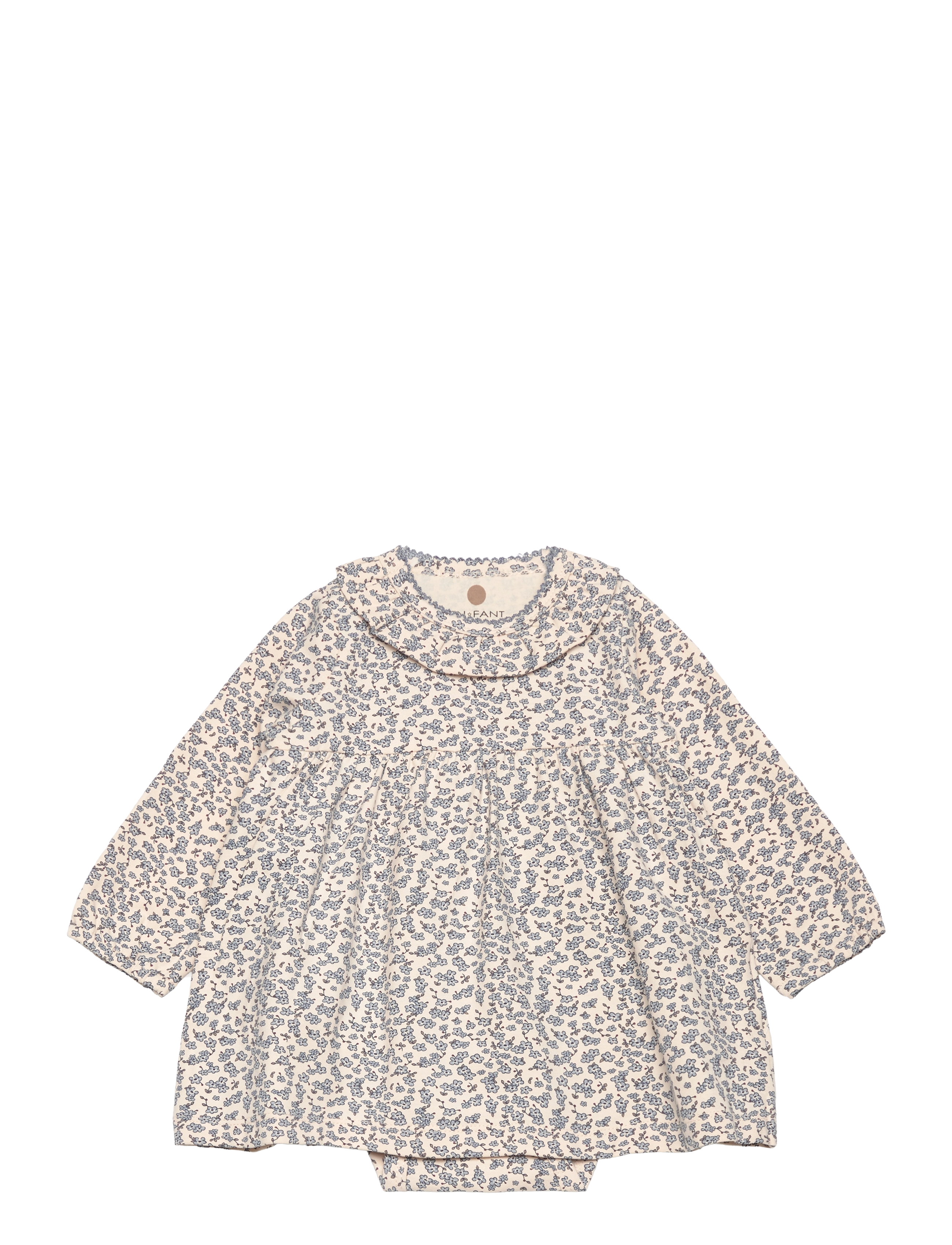 En Fant - Body Dress LS - mother of pearl - 1