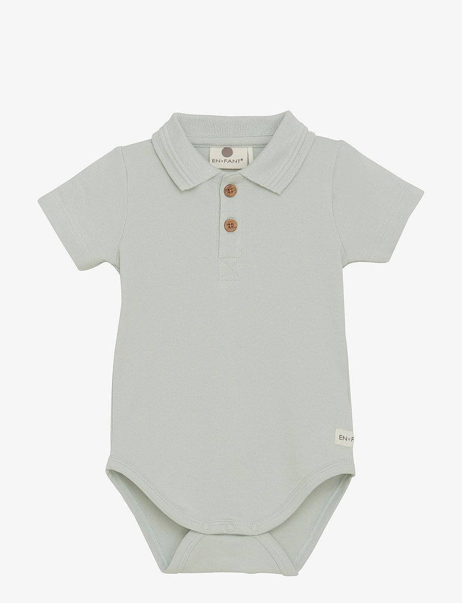 En Fant - Body SS Polo - mercury - 0
