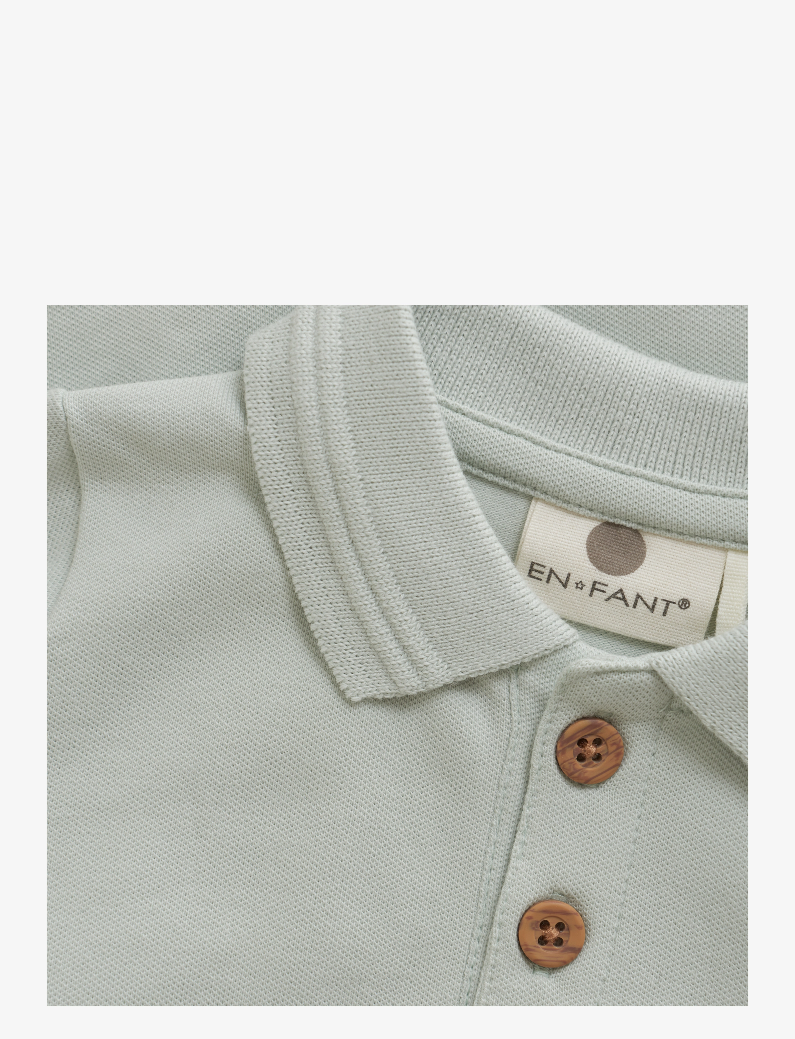 En Fant - Body SS Polo - mercury - 2
