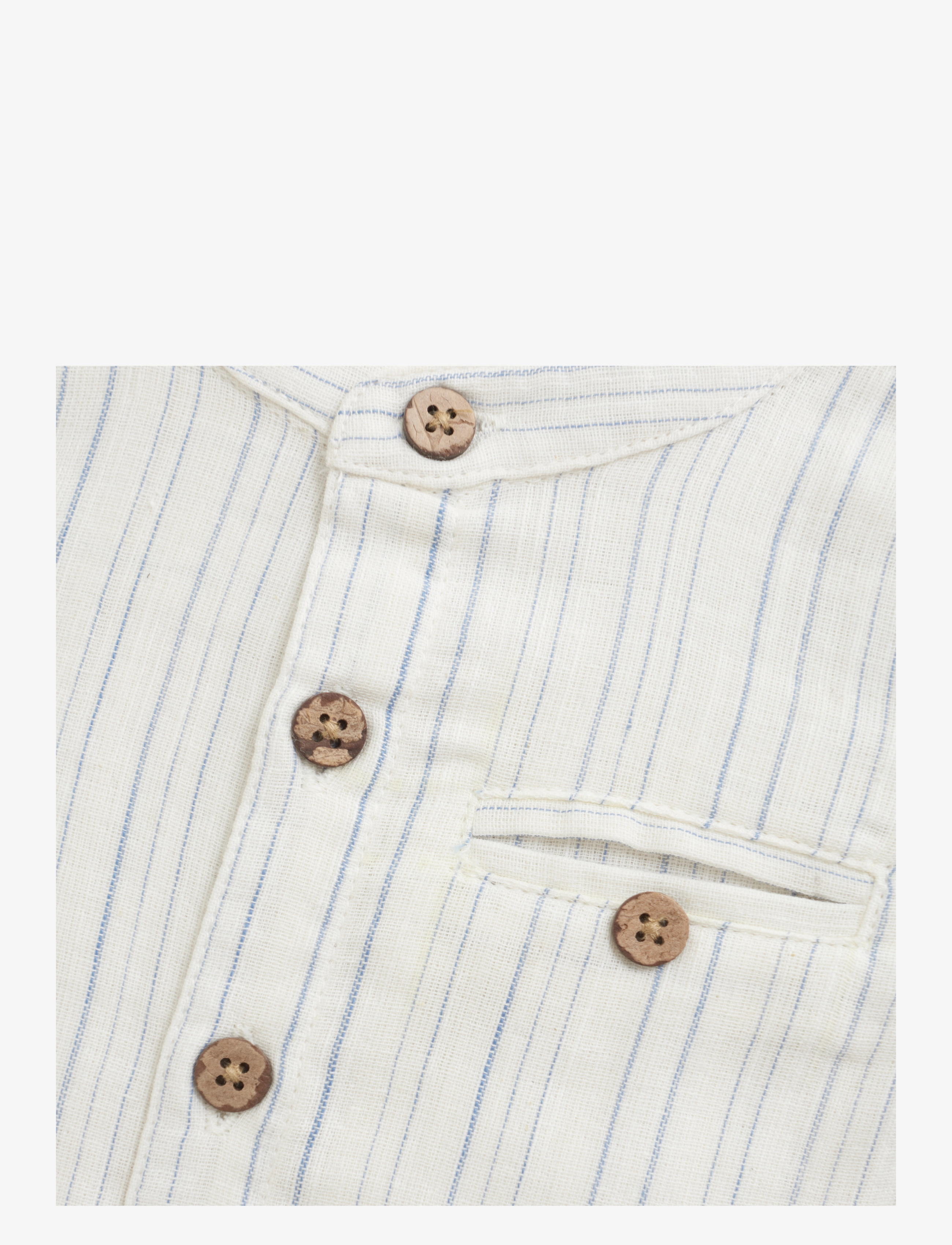 En Fant - Shirt LS Stripe - eggnog - 2