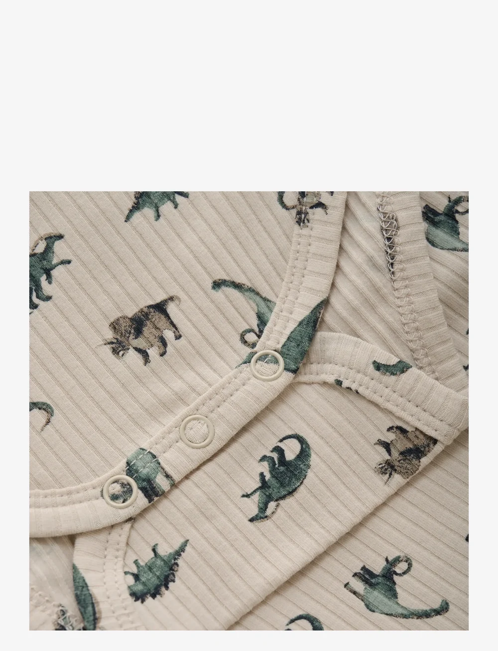 En Fant - Body LS Rib AOP - rāpulīši ar garām piedurknēm - french oak - 3