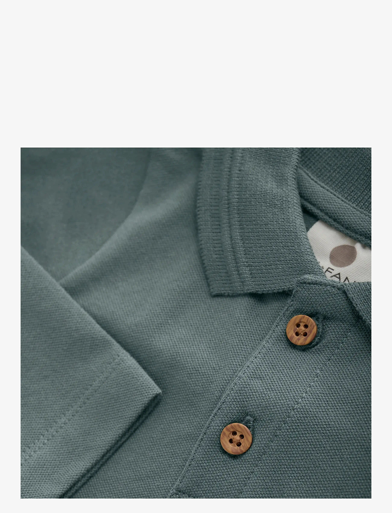 En Fant - Body LS Polo - balsam green - 2