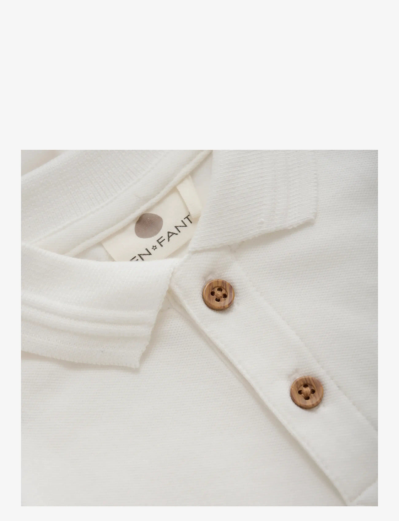 En Fant - Body LS Polo - langærmede heldragter - egret - 2