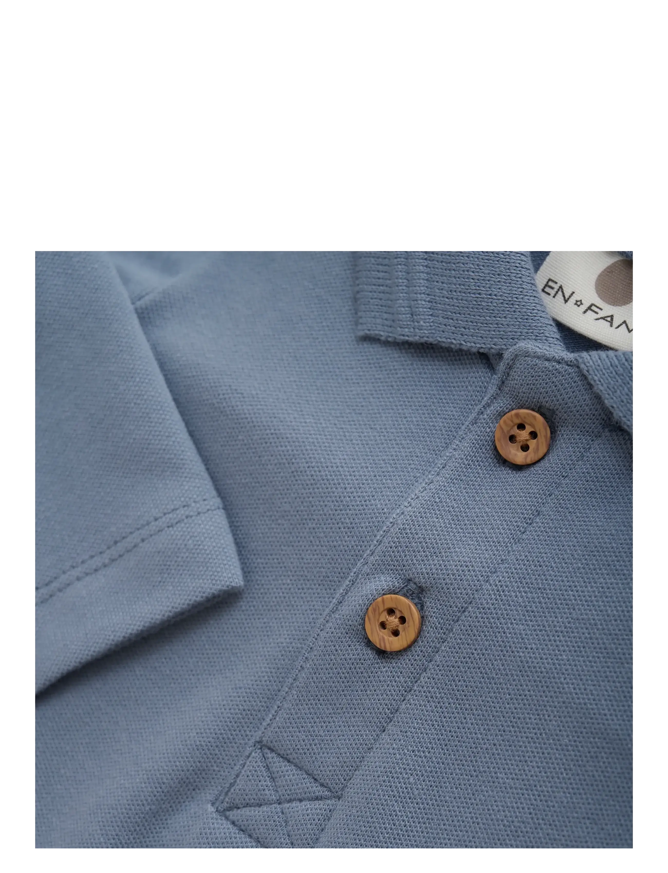 En Fant - Body LS Polo - flint stone - 2