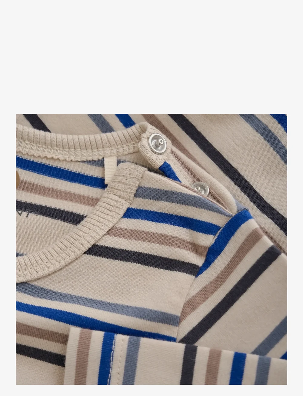 En Fant - Body LS Stripe - langärmelige bodys - flint stone - 2