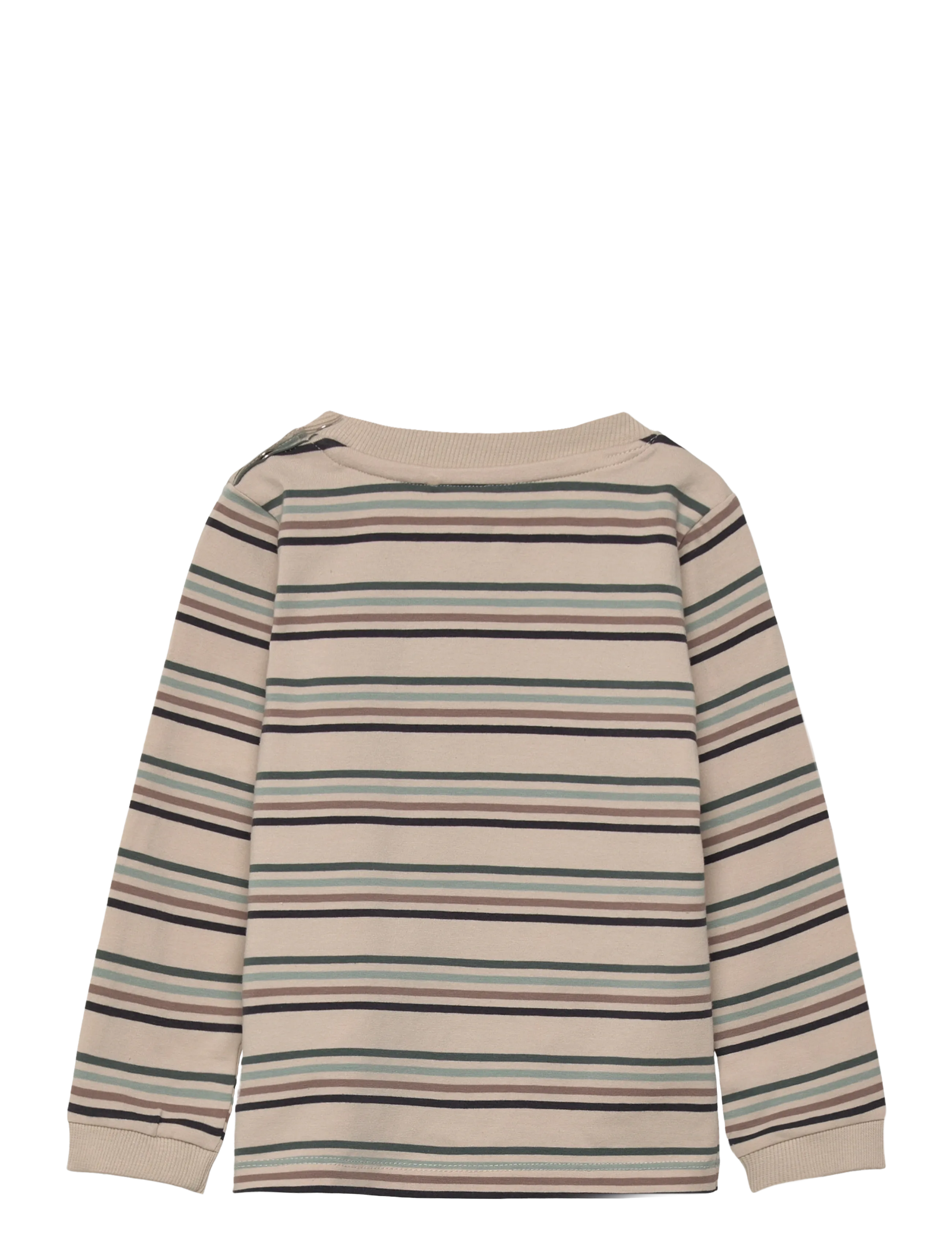 En Fant - T-shirt LS Stripe - balsam green - 1