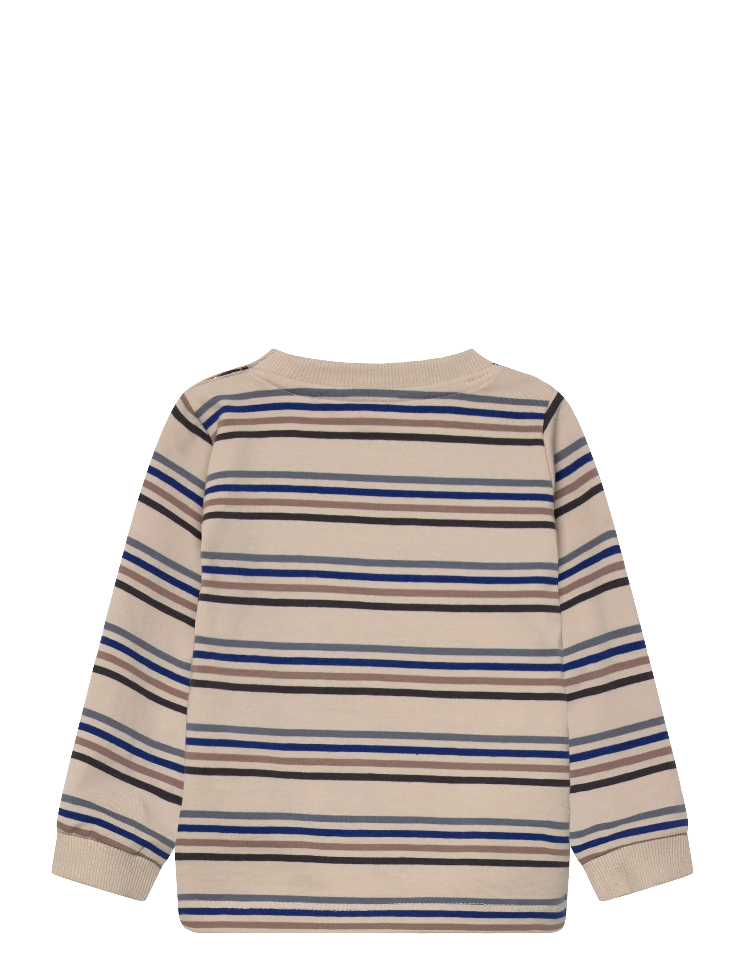 En Fant - T-shirt LS Stripe - flint stone - 1