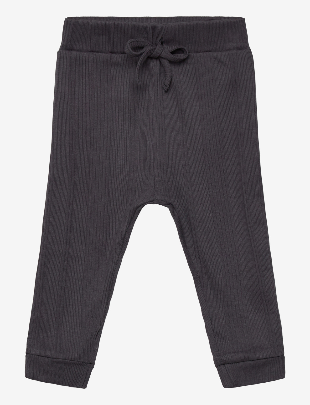En Fant - Pants LS Rib - ebony - 0
