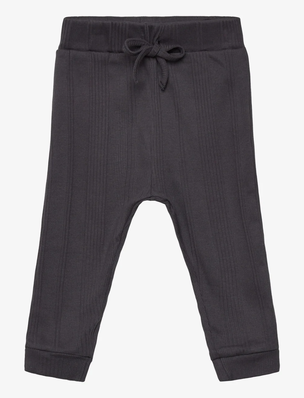 En Fant - Pants LS Rib - leggings - ebony - 0