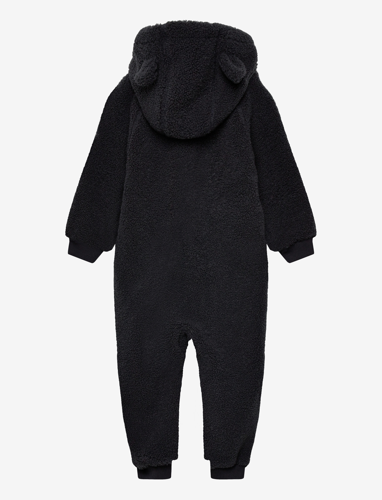 En Fant - Wholesuit Teddy - fleece overalls - ebony - 2