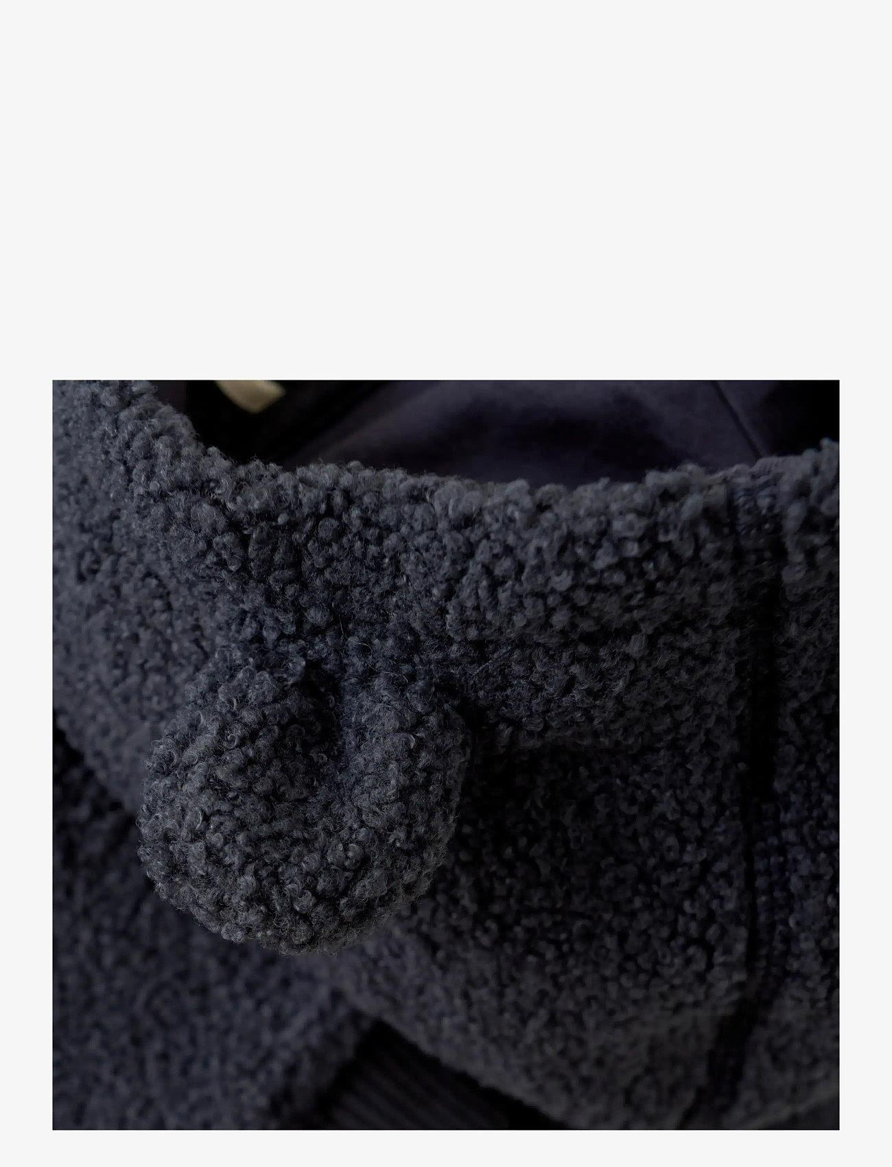 En Fant - Wholesuit Teddy - fleece overalls - ebony - 3
