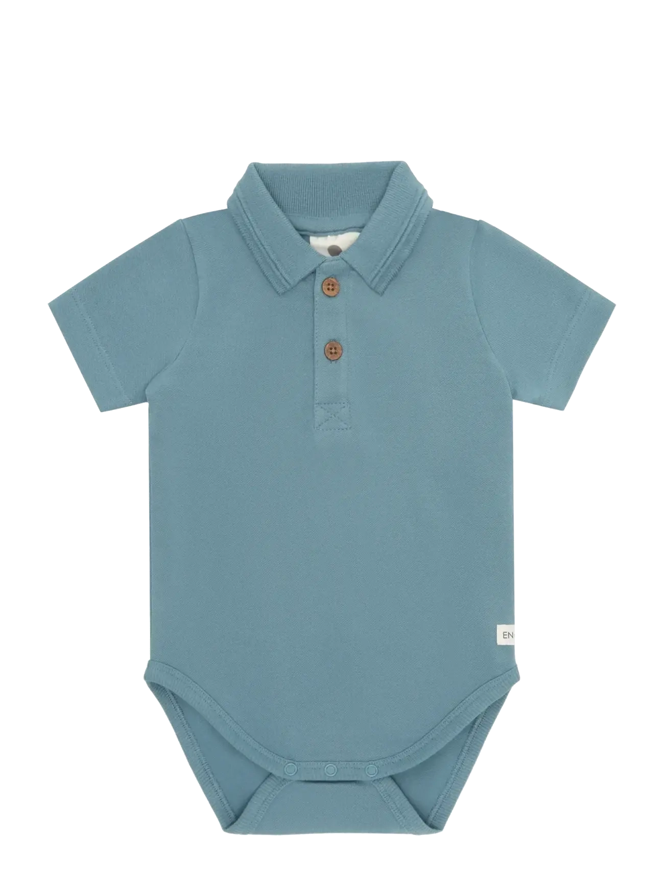 EN FANT Body Ss Polo Blau - 62 - Kinder