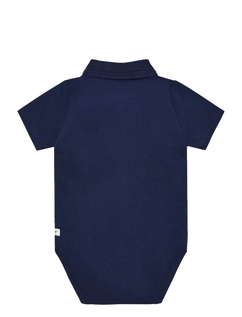 En Fant - Body SS Polo - kurzärmelige bodys - medieval blue - 1