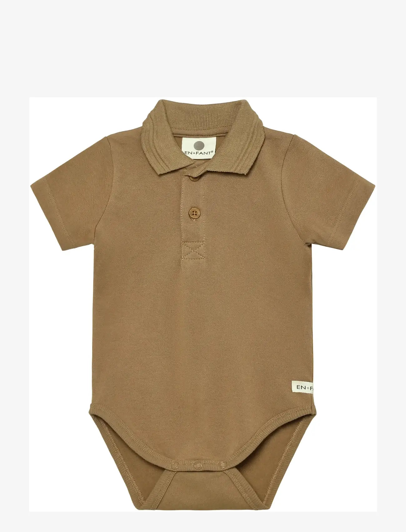 En Fant - Body SS Polo - kortærmede bodyer - tiger's eye - 0