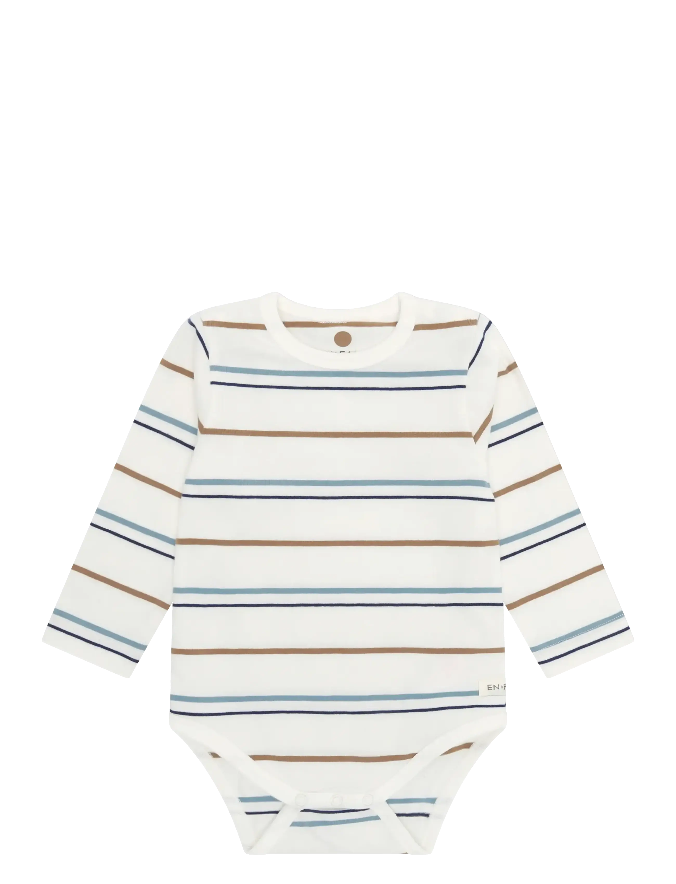 En Fant Body Ls Stripe, 62, Bodys, Mehrfarbig/gemustert - Long-sleeved Kinder
