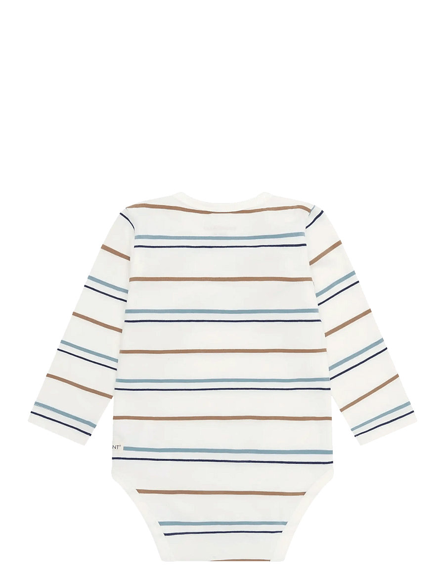 En Fant - Body LS Stripe - langärmelige bodys - egret - 1