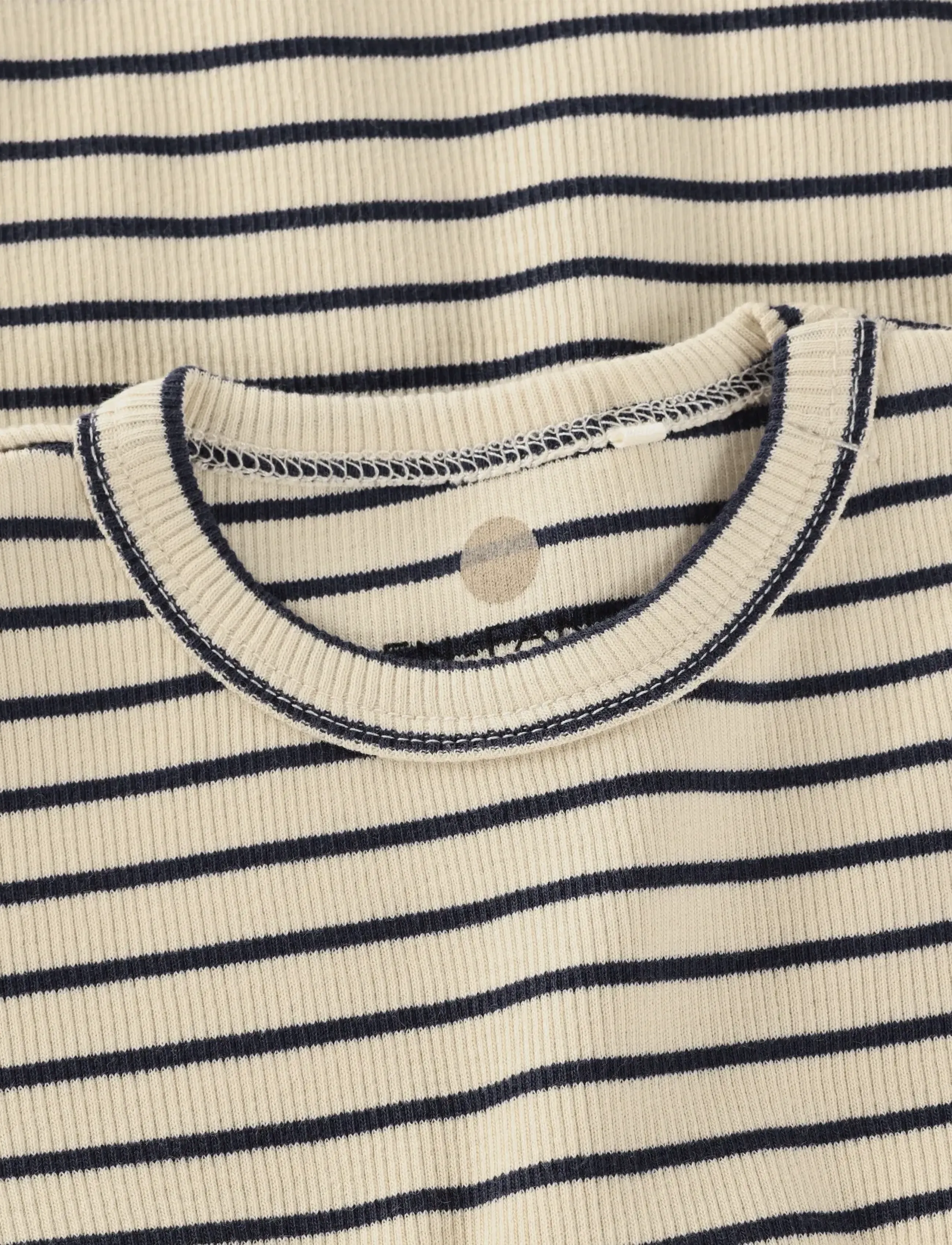 En Fant - Body LS Rib Stripe - langärmelige bodys - medieval blue - 4