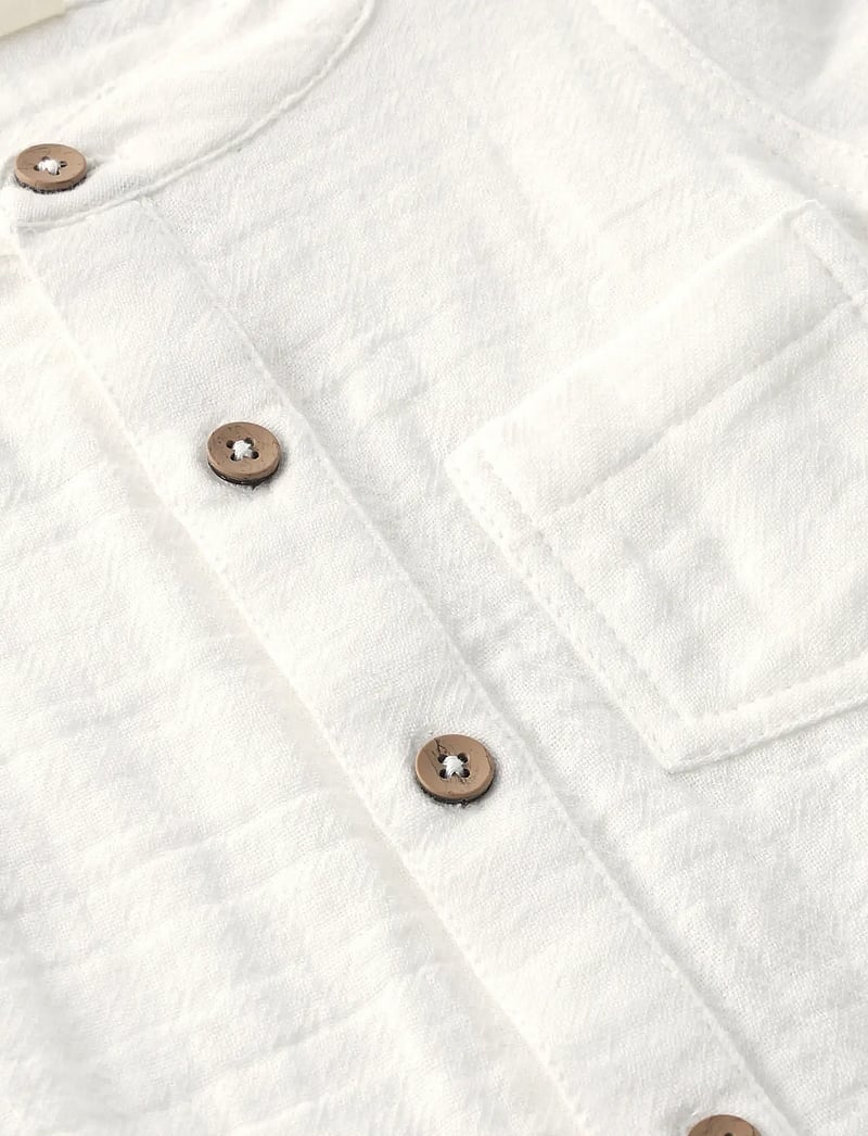 En Fant - Body Shirt SS - kortærmede heldragter - egret - 2