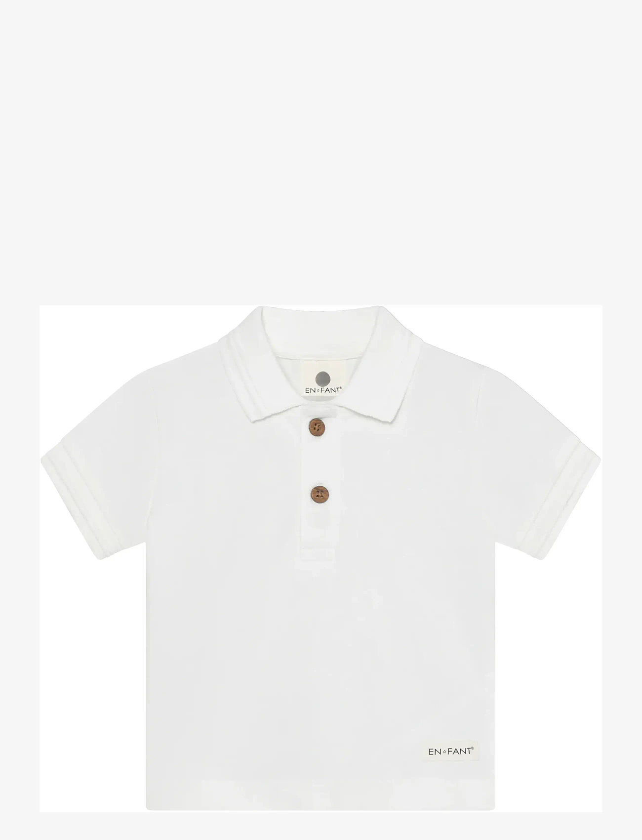 En Fant - Polo SS - kurzärmelig - egret - 0